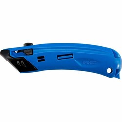 Enterprise Technology Solutions&nbsp;Pacific Handy Cutter  Ambidextrous Safety Cutter, Blue/Black