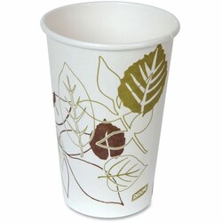 Enterprise Technology Solutions&nbsp;Dixie Foods  Hot Paper Cups, 16oz, 20PK/CT, White/Green