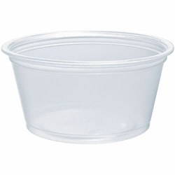 Enterprise Technology Solutions&nbsp;Dart Container Corp  Portion Containers,No Lid,2 oz,125/PK,20PK/CT,CL