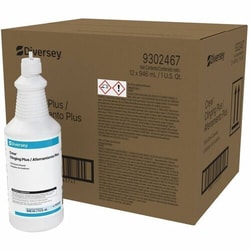 Enterprise Technology Solutions&nbsp;Diversey Care  Cleaner,f/Toilets,Clinging,10%HCl,32oz,CitrusScnt,12/CT,GN
