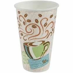Enterprise Technology Solutions&nbsp;Dixie Foods  Hot Cups, Insulated Paper, 16 oz, 50/PK