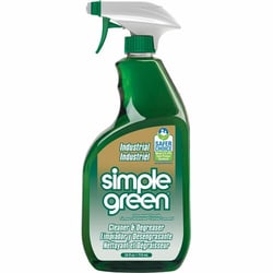 Enterprise Technology Solutions&nbsp;Simple Green  Degreaser Cleaner, Spray Bottle, Deodorizer, 24 oz.
