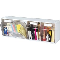 Enterprise Technology Solutions&nbsp;Deflecto  Bin System,Modular,4-Bin,23-5/8