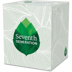 Enterprise Technology Solutions&nbsp;Seventh Generation  Facial Tissue, Cube Box, Recycled, 2-Ply, 85 Sht/BX, White