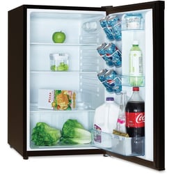 Enterprise Technology Solutions&nbsp;Avanti  Refrigerator, 4.4CF Cap, Energy Star Compliant, Black