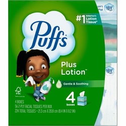 Enterprise Technology Solutions&nbsp;Procter & Gamble Commercial  Facial Tissue, Lotion, 2-Ply, 56-Sheet, 4BX/PK, Multi