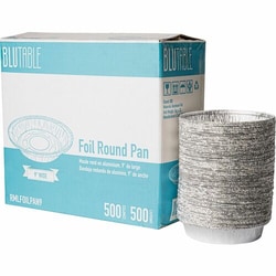 Enterprise Technology Solutions&nbsp;Remcoda, LLC  Foil Pans,f/Takeout,No Lids,Aluminum,Round,9