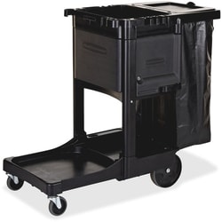 Enterprise Technology Solutions&nbsp;Rubbermaid Commercial Products  Executive Cleaning Cart, 21-3/4