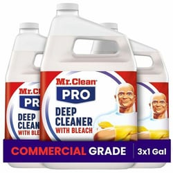 Enterprise Technology Solutions&nbsp;Procter & Gamble Commercial  Deep Cleaner,Commercial,w/Bleach,f/Soils/Grime/Mold/Stains,Deodorizer,1 Gallon,3/CT,White