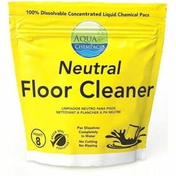 Enterprise Technology Solutions&nbsp;Diversey Care  Floor Cleaner,Neutral,f/High-Gloss,Daily,Concentrated,Deodorizer,Rinse-Free,Lavender,120/PK,1/CT,YW