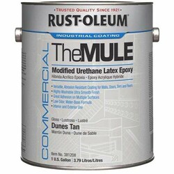 Enterprise Technology Solutions&nbsp;Rust-Oleum  Coating,AbrasionResistant,UrethaneLatexEpoxy,Gloss,DunesTan