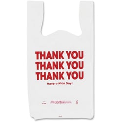 Enterprise Technology Solutions&nbsp;Consolidated Stamp Mfg.,Co.  Thank You Plastic Bags, .55 Mil, 11