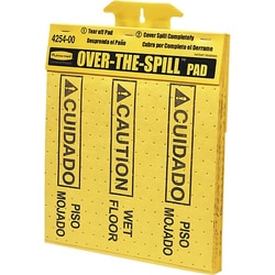 Enterprise Technology Solutions&nbsp;Rubbermaid Commercial Products  Caution Pads,Bilingual,16-1/2