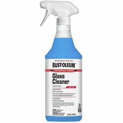 Enterprise Technology Solutions&nbsp;Rust-Oleum  Cleaner,f/Glass,Ammonia-Free,Streak-Free,Spray,32oz,Blue