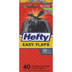 Enterprise Technology Solutions&nbsp;Reynold Food Packaging  Easy Flaps Trash Bags, 30 Gal,30