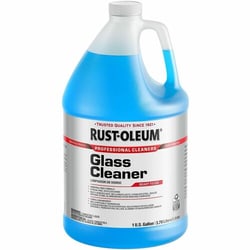 Enterprise Technology Solutions&nbsp;Rust-Oleum  Cleaner,f/Glass,Ammonia-Free,Streak-Free,1Gallon,Blue