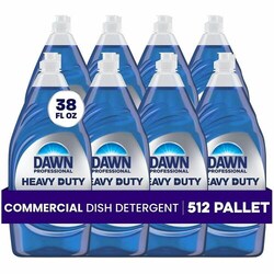 Enterprise Technology Solutions&nbsp;Procter & Gamble Commercial  Detergent,f/Pot/Pan/Dish,Hvy-Dty,Liquid,38oz,8/CT,64/PL,BE