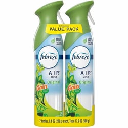 Enterprise Technology Solutions&nbsp;Procter & Gamble Commercial  Air Freshener,Spray,NtrlPrpllnts,GainOriginal,8.8oz,2/PK,GN