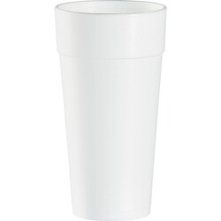 Enterprise Technology Solutions&nbsp;Dart Container Corp  Insulated Foam Cups, 24oz.,20/BG,25BG/CT, White