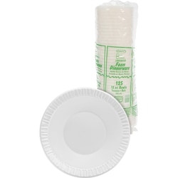 Enterprise Technology Solutions&nbsp;Dart Container Corp  Bowls, Foam Plastic, 10-12oz., Round, 125/PK, White