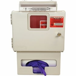 Enterprise Technology Solutions&nbsp;Covidien  Sharps Container System,Locking,Glovebox,Wall Mount, 5 Qt.