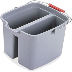 Enterprise Technology Solutions&nbsp;Rubbermaid Commercial Products  Double Bucket, 17 Quart, 13-7/8