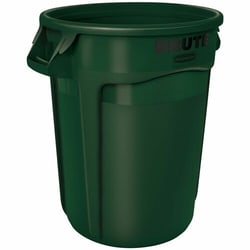 Enterprise Technology Solutions&nbsp;Rubbermaid Commercial Products  Brute Container, Hvy-Dty, 32 Gallon, Green