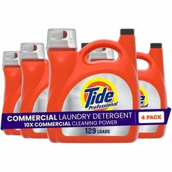 Enterprise Technology Solutions&nbsp;Procter & Gamble Commercial  Laundry Detergent,Tide Pro,Liquid,129 Loads,170 oz,4/CT,OE