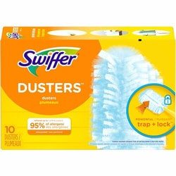 Enterprise Technology Solutions&nbsp;Procter & Gamble Commercial  Swiffer Dusters Refills, 10/BX, Unscented/Blue