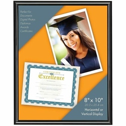 Enterprise Technology Solutions&nbsp;Victory Light USA LLC  Frame,f/Photos&Documents,EaselBack,Plastic,8