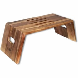 Enterprise Technology Solutions&nbsp;Victor Technology  Laptop Desk,Foldable,Acacia Wood,25-4/5