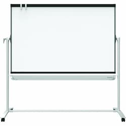 Enterprise Technology Solutions&nbsp;Quartet  Presentation Easel, Magnetic, 4'Wx3'H, Graphite