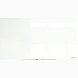 Enterprise Technology Solutions&nbsp;Quartet  Dry-Erase Board,Magnetic,Frameless,Glass,48