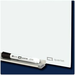 Enterprise Technology Solutions&nbsp;Quartet  Board,Dry-Erase,Glass,No-Glare,w/AccessoryTray,96