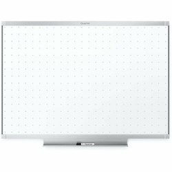 Enterprise Technology Solutions&nbsp;Quartet  2 Total Erase Whiteboard, w/Marker, Tray, 4'x3', AluMulticolornum