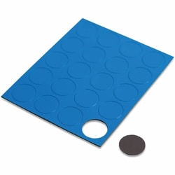 Enterprise Technology Solutions&nbsp;U Brands  Board Magnets,Circles/Dots,Interchangeable,Color-Code,Strong Hold,3/4