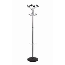 Enterprise Technology Solutions&nbsp;Alba, Inc  Coat Stand,6 Round Pegs/6 Hooks,70-1/2