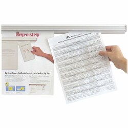 Enterprise Technology Solutions&nbsp;Advantus Corp.  Grip-A-Strip Display Rail, 24