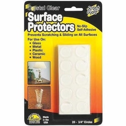 Enterprise Technology Solutions&nbsp;Master Caster  Surface Protectors, Self-Adhesive, No Slip, 3/4