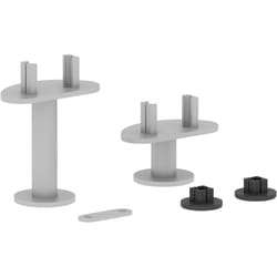 Enterprise Technology Solutions&nbsp;Lorell  L Connector Set, f/Adaptable Panels, 2 Sizes, 3/ST, Multi