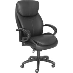 Enterprise Technology Solutions&nbsp;La-Z-Boy Chair Company  Faux Exec Leather Chair, 32-3/4