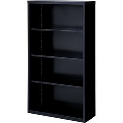 Enterprise Technology Solutions&nbsp;Lorell  Bookcase, 4-Shelf, Steel, 34-1/2