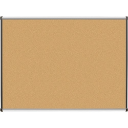 Enterprise Technology Solutions&nbsp;Lorell  Natural Cork Board, 4'x3', Satin Finish
