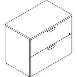 Enterprise Technology Solutions&nbsp;Lorell  Lateral File, 2 Drawers, 36
