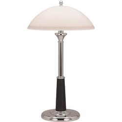 Enterprise Technology Solutions&nbsp;Lorell  Desk Lamp, Glass Shade, 10-Watt CFL, 7-3/4