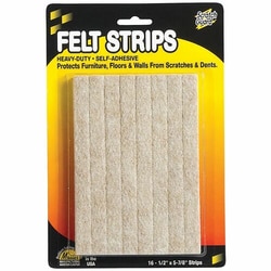 Enterprise Technology Solutions&nbsp;Master Caster  Felt Pads, Strips, 1/2