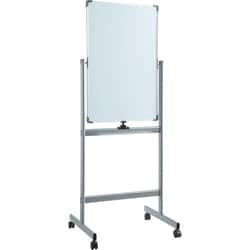 Enterprise Technology Solutions&nbsp;Lorell  Whiteboard Easel, Double-Sided, Magnetic, 27-1/2