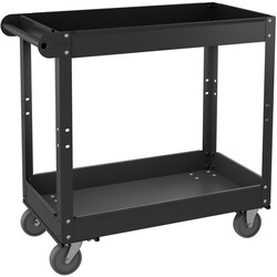 Enterprise Technology Solutions&nbsp;Lorell  Utility Cart, 2-Shelf, 3-1/4