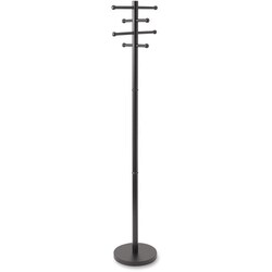 Enterprise Technology Solutions&nbsp;Advantus Corp.  Wood Coat Trees, 8 Pegs, 68