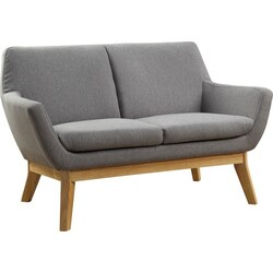 Enterprise Technology Solutions&nbsp;Lorell  Loveseat, Lumbar Support, 53-1/10
